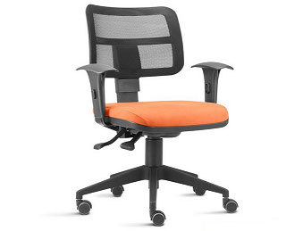 Cadeira Executiva Ajustável Zip Tela